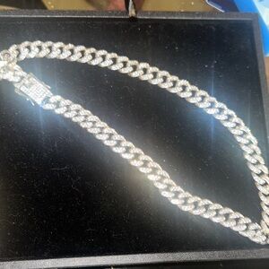 Men's Silver Chain Necklace